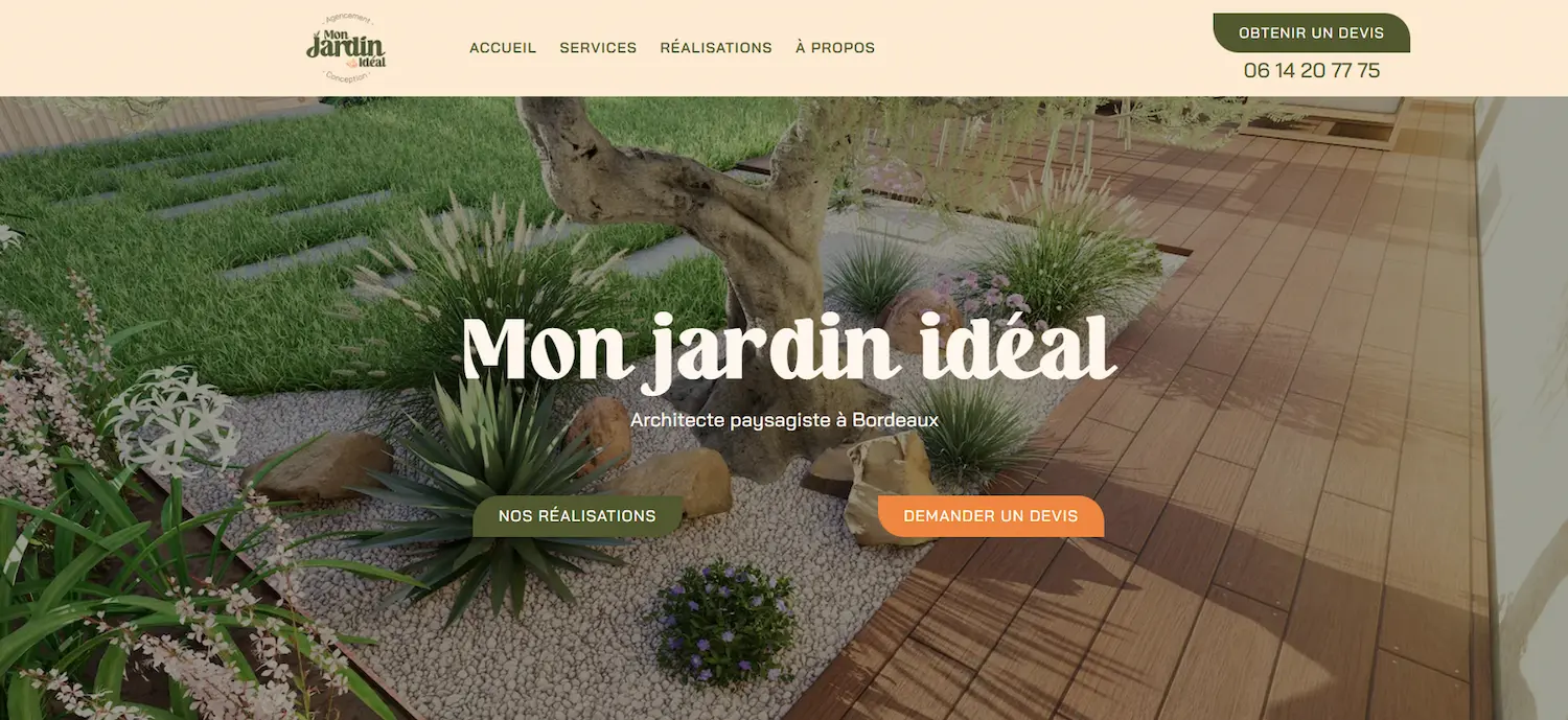 Site Mon Jardin Idéal